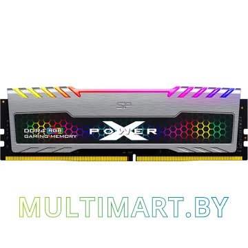 Оперативная память Silicon-Power Xpower Turbine RGB 8GB DDR4 PC4-28800 (SP008GXLZU360BSB)